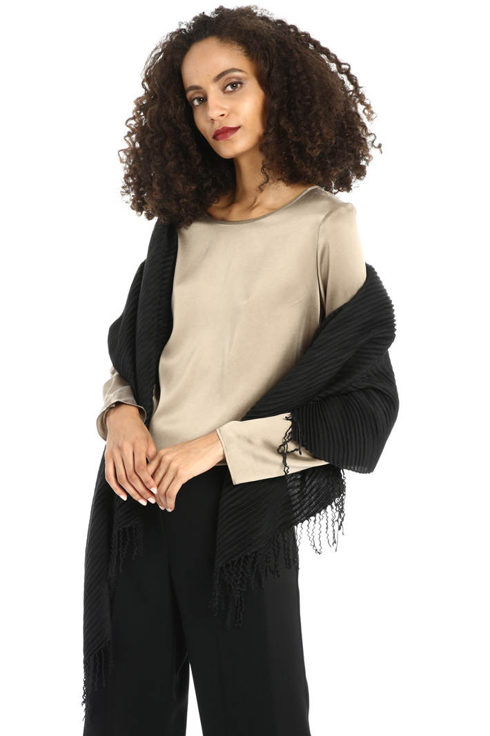 Pleated stole Intrend Pleated stole Intrend