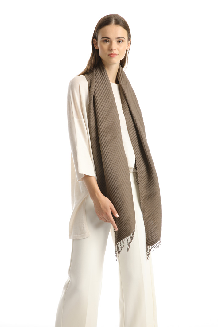 Pleated stole Intrend Pleated stole Intrend