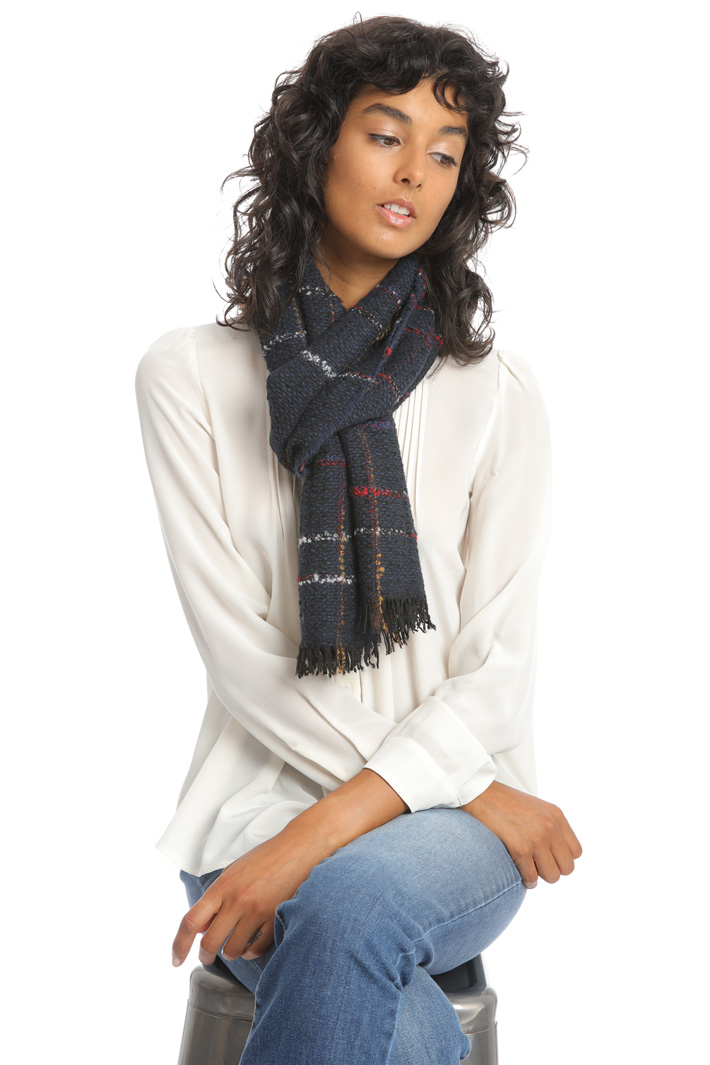 Wool and alpaca scarf Intrend Wool and alpaca scarf Intrend