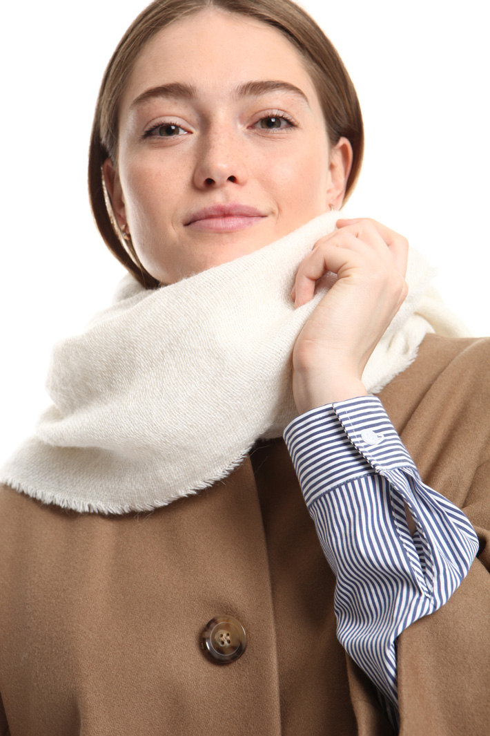 Wool blend scarf Intrend Wool blend scarf Intrend