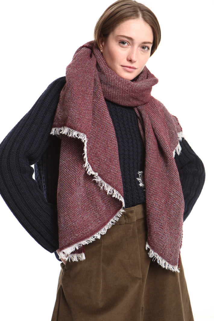 Wool blend scarf Intrend Wool blend scarf Intrend
