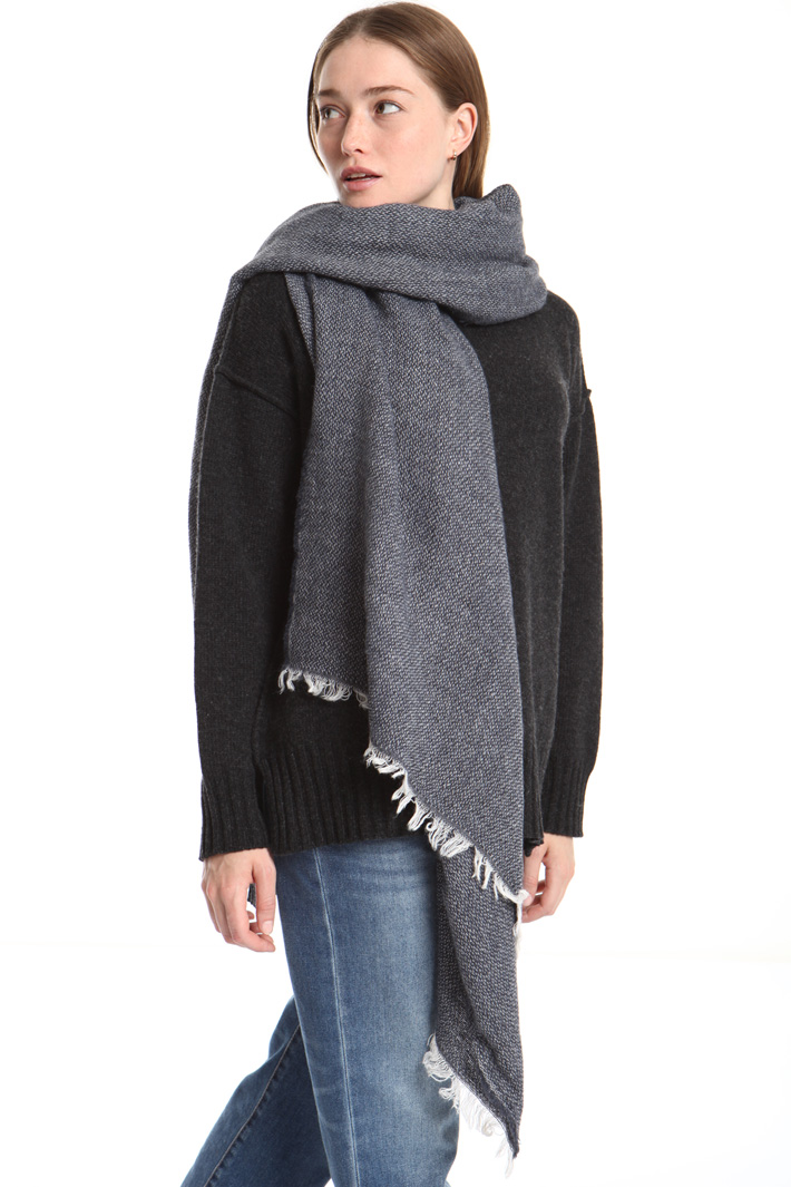 Wool blend scarf Intrend Wool blend scarf Intrend