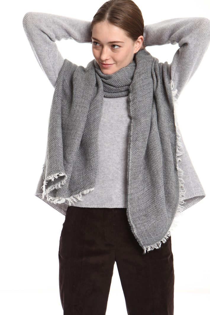 Wool blend scarf Intrend Wool blend scarf Intrend