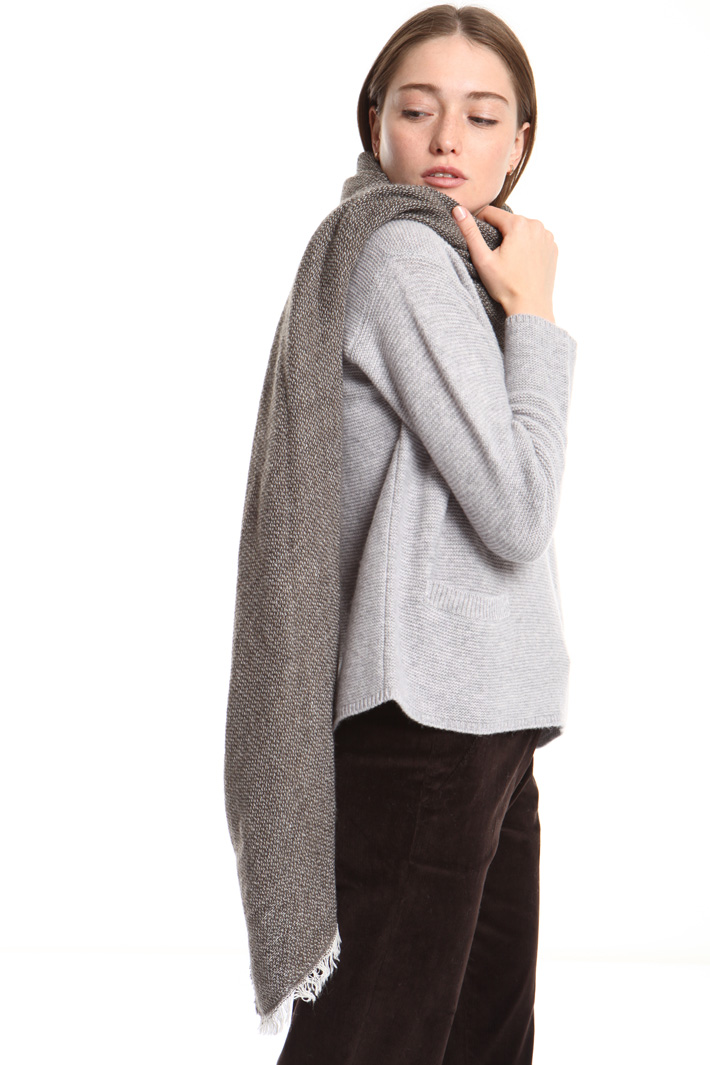 Wool blend scarf Intrend Wool blend scarf Intrend