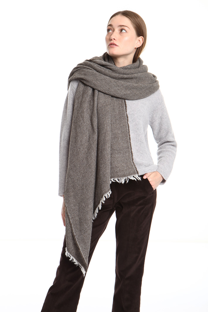 Wool blend scarf Intrend Wool blend scarf Intrend