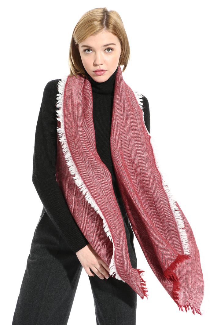 Fringed scarf Intrend Fringed scarf Intrend