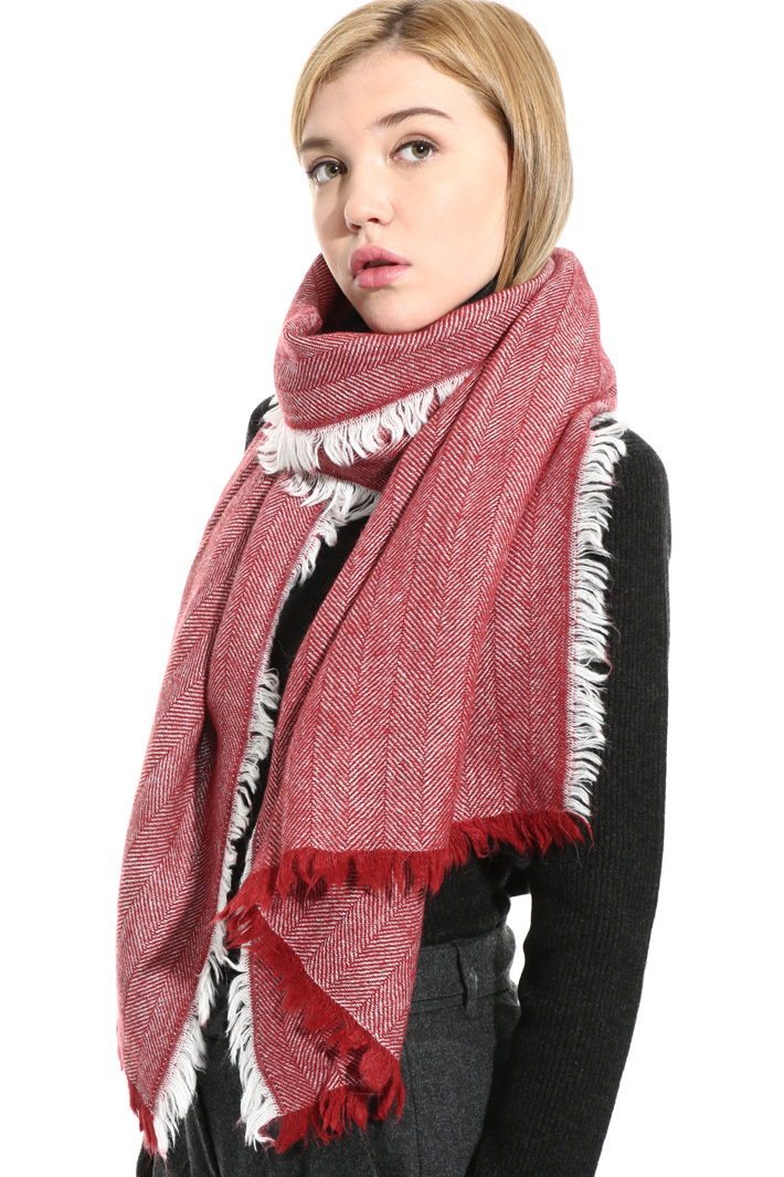 Fringed scarf Intrend Fringed scarf Intrend