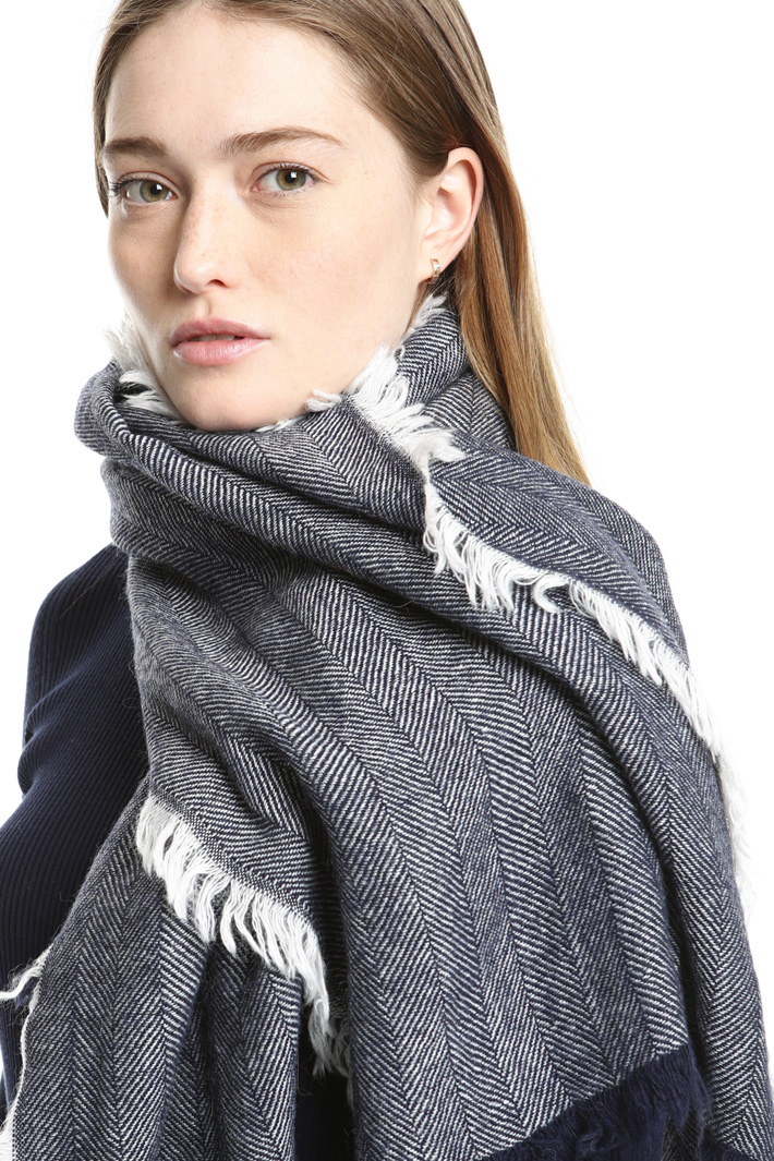Fringed scarf Intrend Fringed scarf Intrend