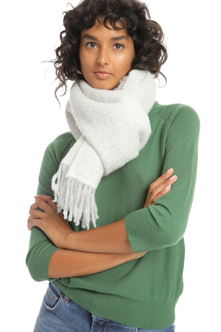 Bouclé wool scarf Intrend Bouclé wool scarf Intrend
