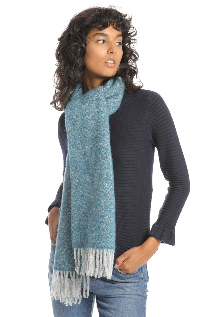 Bouclé wool scarf Intrend Bouclé wool scarf Intrend