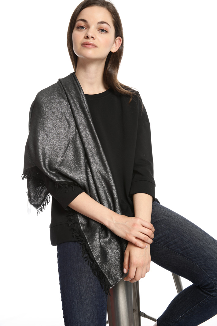 Lurex viscose scarf Intrend Lurex viscose scarf Intrend