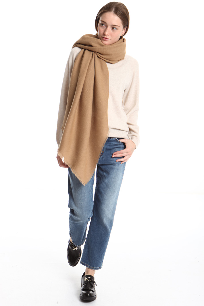 Fringed scarf Intrend Fringed scarf Intrend