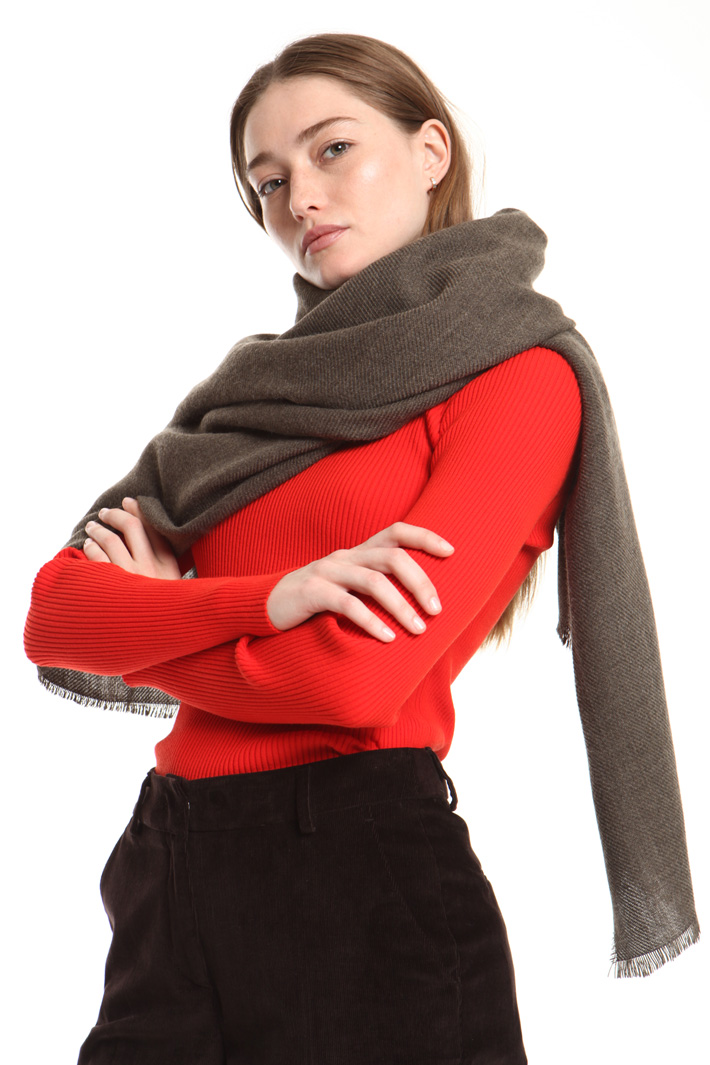 Fringed scarf Intrend Fringed scarf Intrend