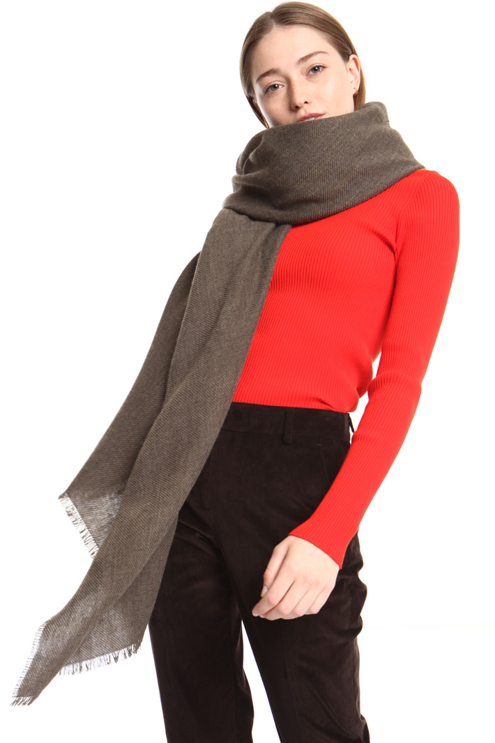 Fringed scarf Intrend Fringed scarf Intrend