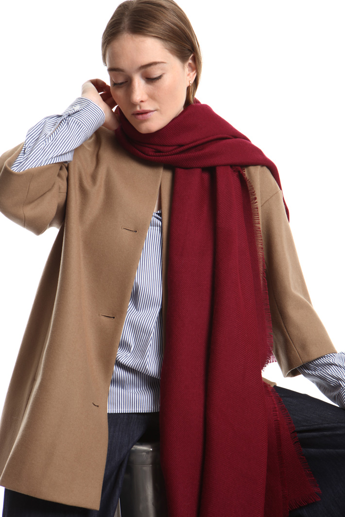 Fringed scarf Intrend Fringed scarf Intrend