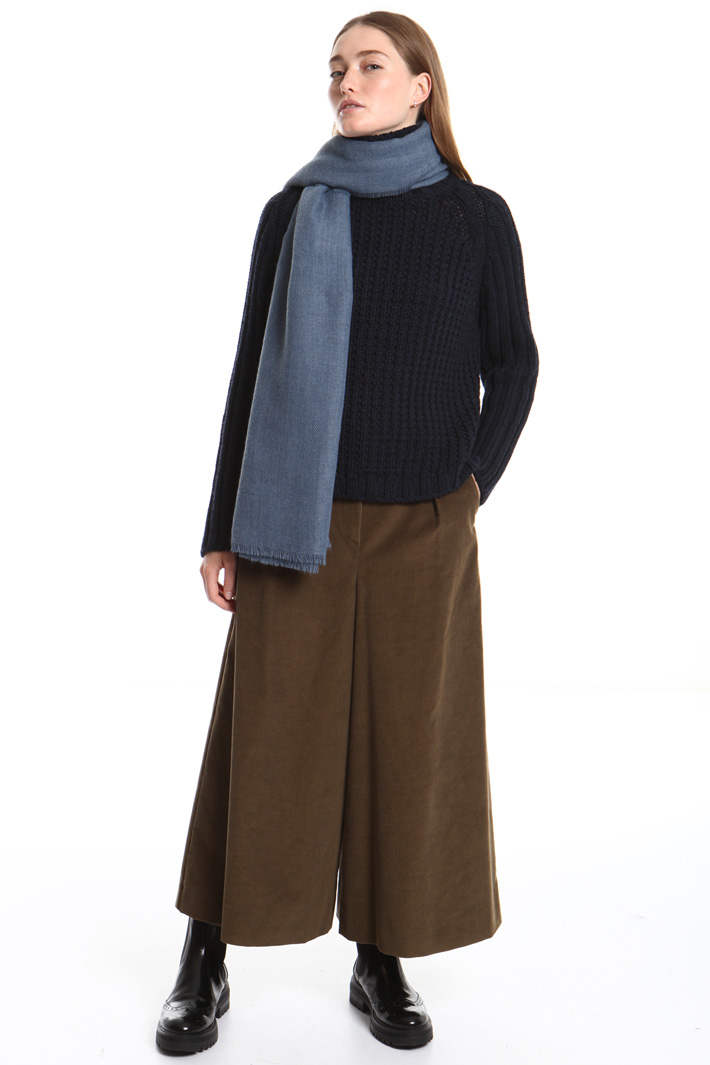 Fringed scarf Intrend Fringed scarf Intrend