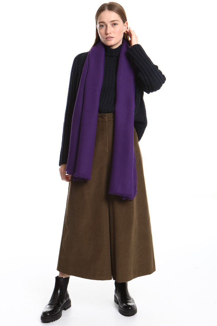 Fringed scarf Intrend Fringed scarf Intrend