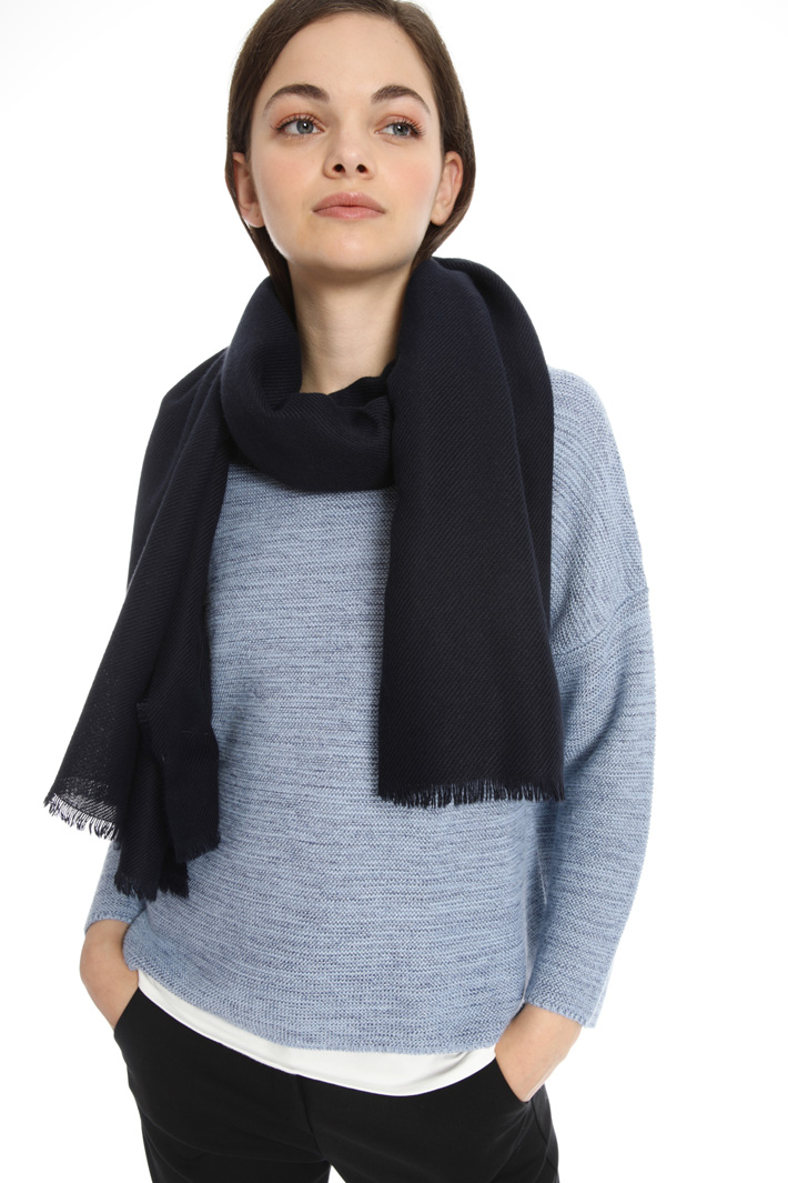 Fringed scarf Intrend Fringed scarf Intrend