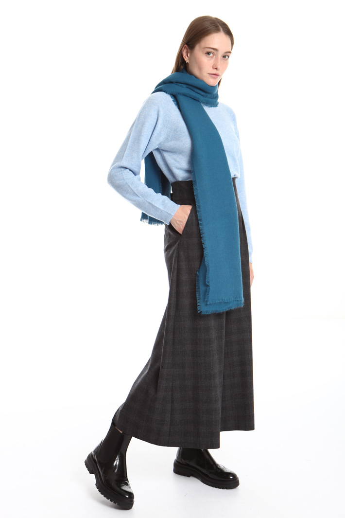 Fringed scarf Intrend Fringed scarf Intrend