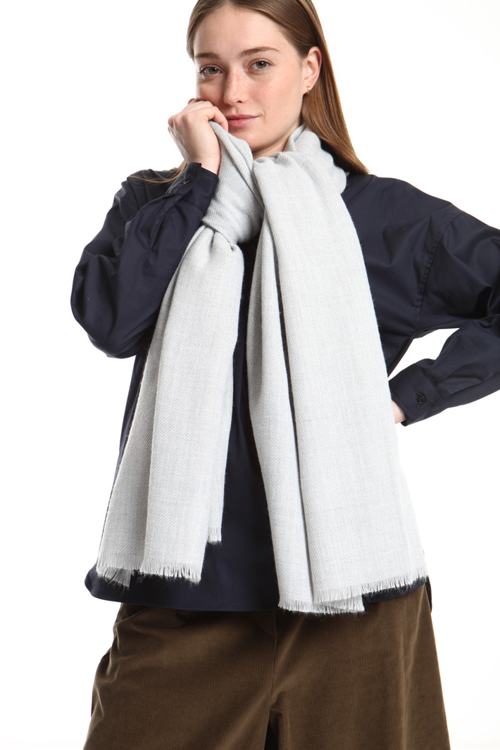 Fringed scarf Intrend Fringed scarf Intrend