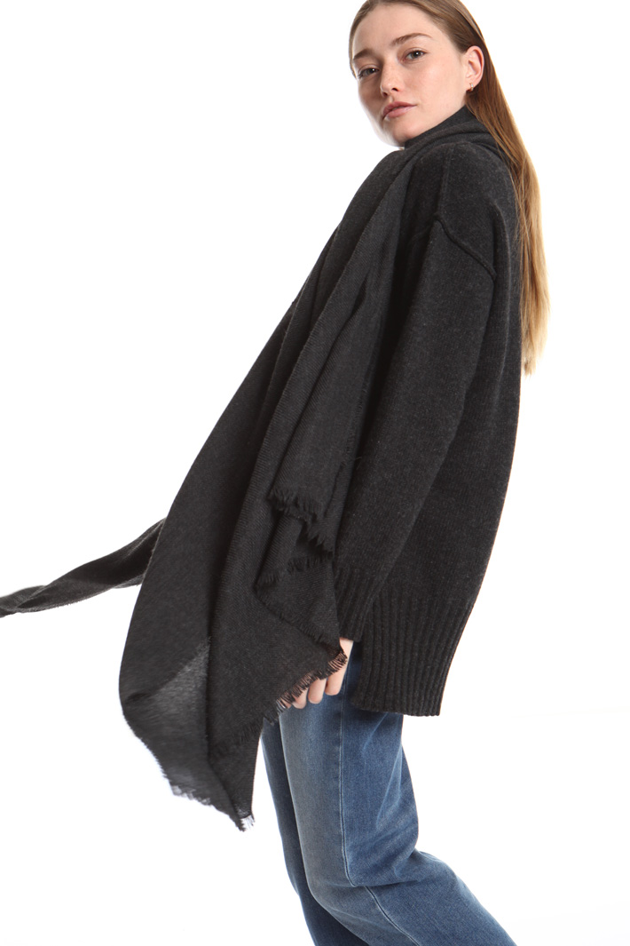 Fringed scarf Intrend Fringed scarf Intrend