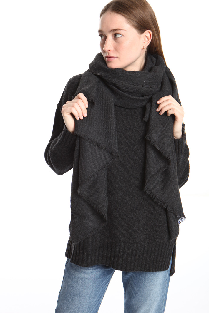 Fringed scarf Intrend Fringed scarf Intrend