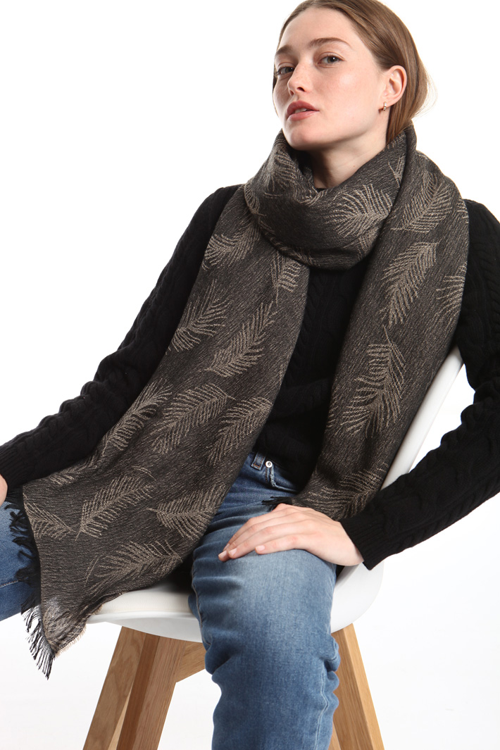 Soft jacquard scarf Intrend Soft jacquard scarf Intrend