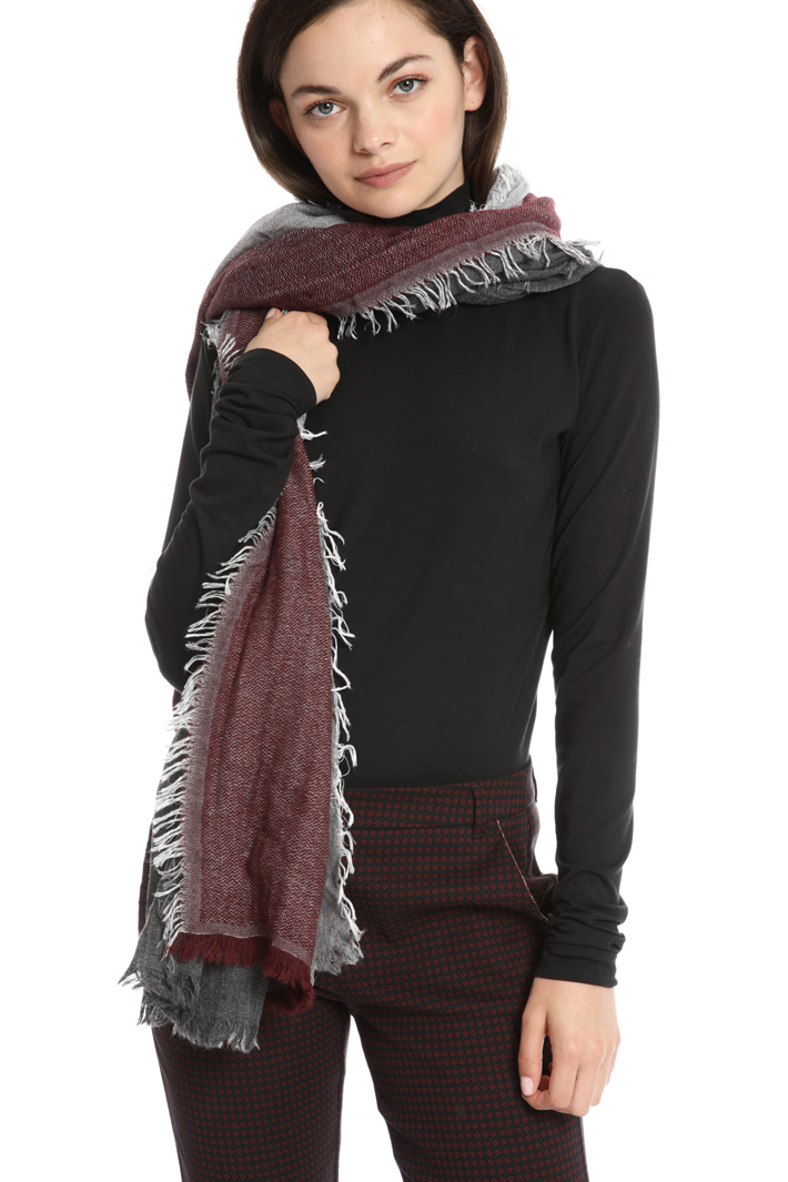 Double fabric scarf Intrend Double fabric scarf Intrend