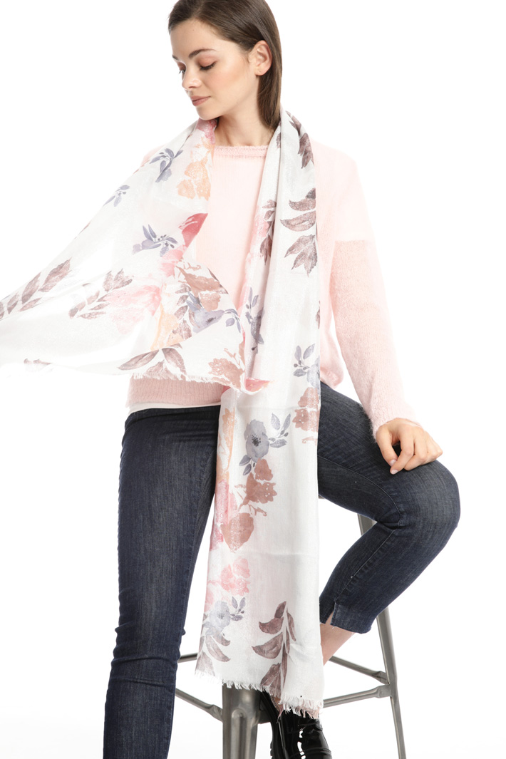Fantasy print scarf Intrend Fantasy print scarf Intrend