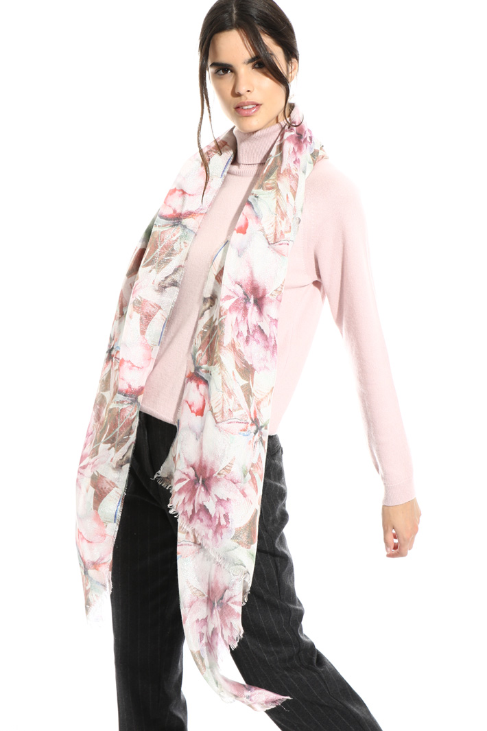 Fantasy print scarf Intrend Fantasy print scarf Intrend