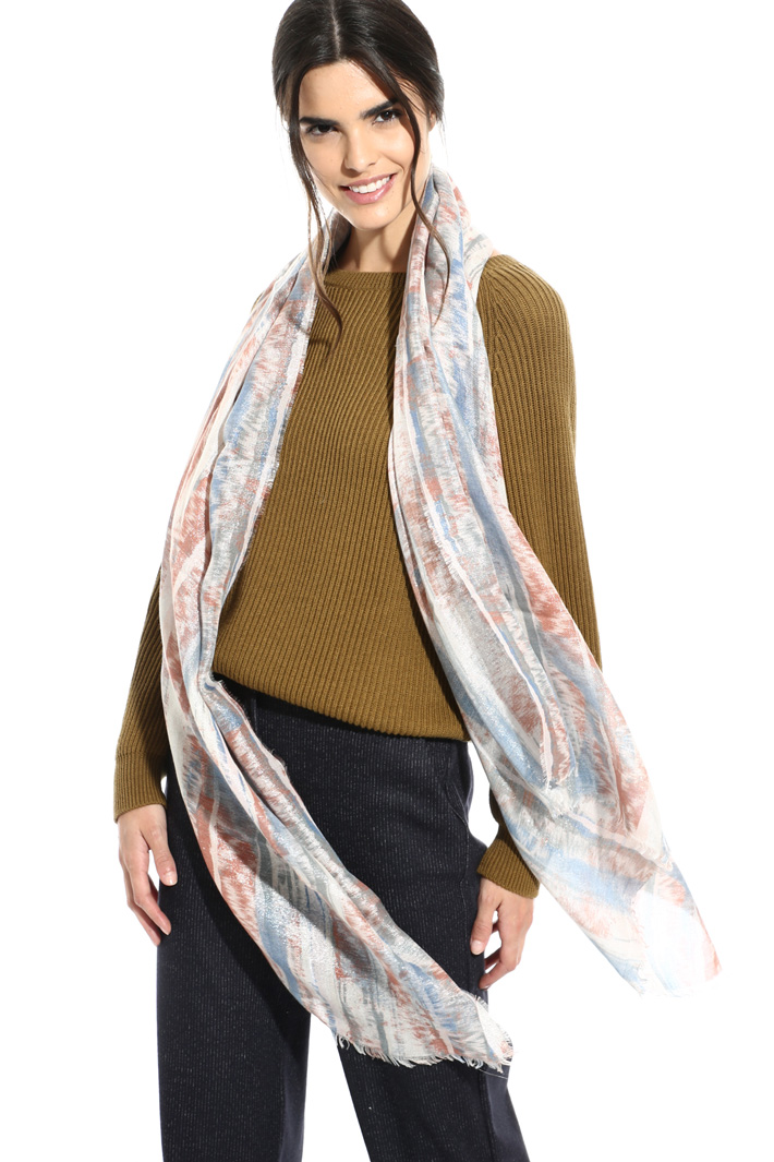 Fantasy print scarf Intrend Fantasy print scarf Intrend