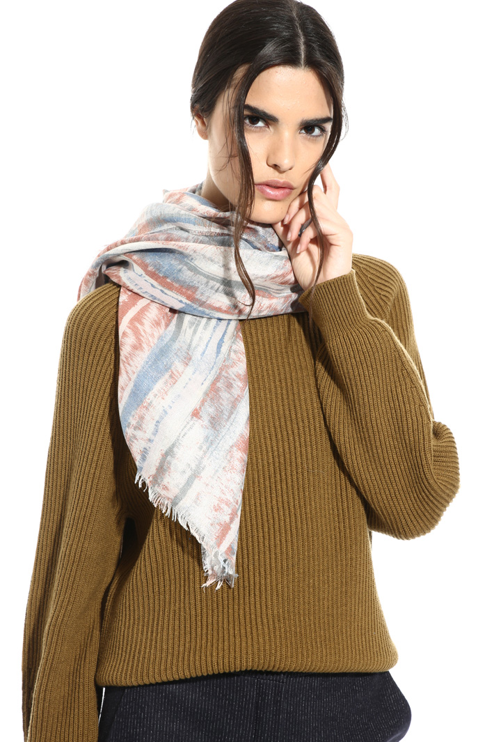 Fantasy print scarf Intrend Fantasy print scarf Intrend