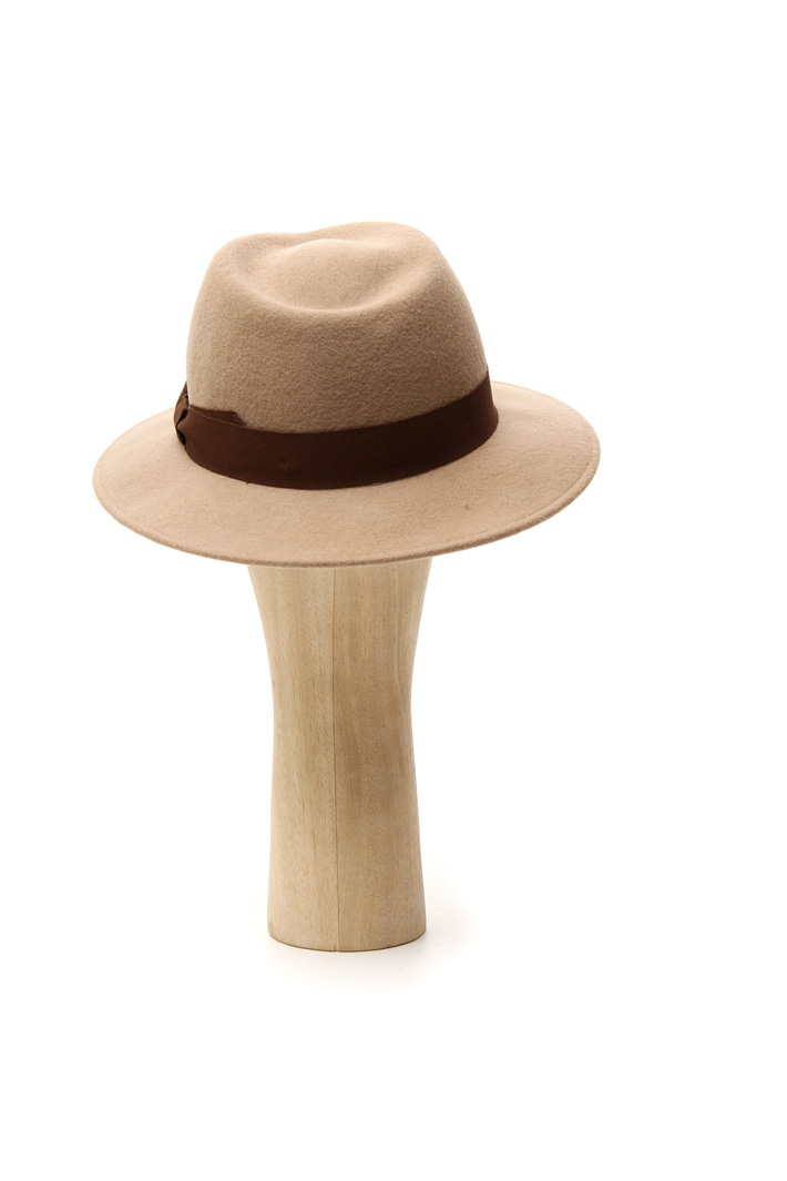 Felted cotton hat Intrend Felted cotton hat Intrend