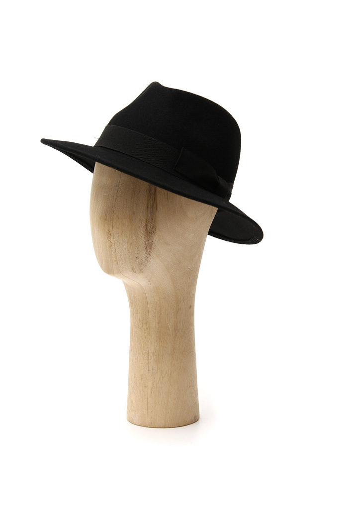 Felted cotton hat Intrend Felted cotton hat Intrend