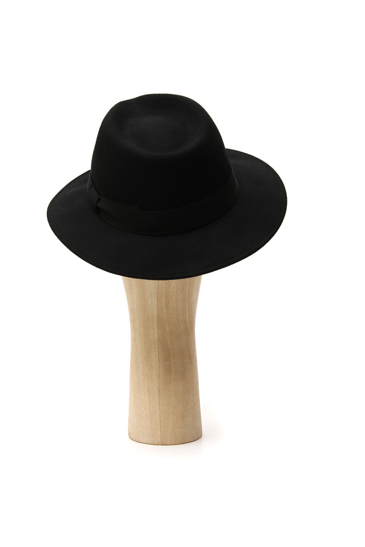Felted cotton hat Intrend Felted cotton hat Intrend