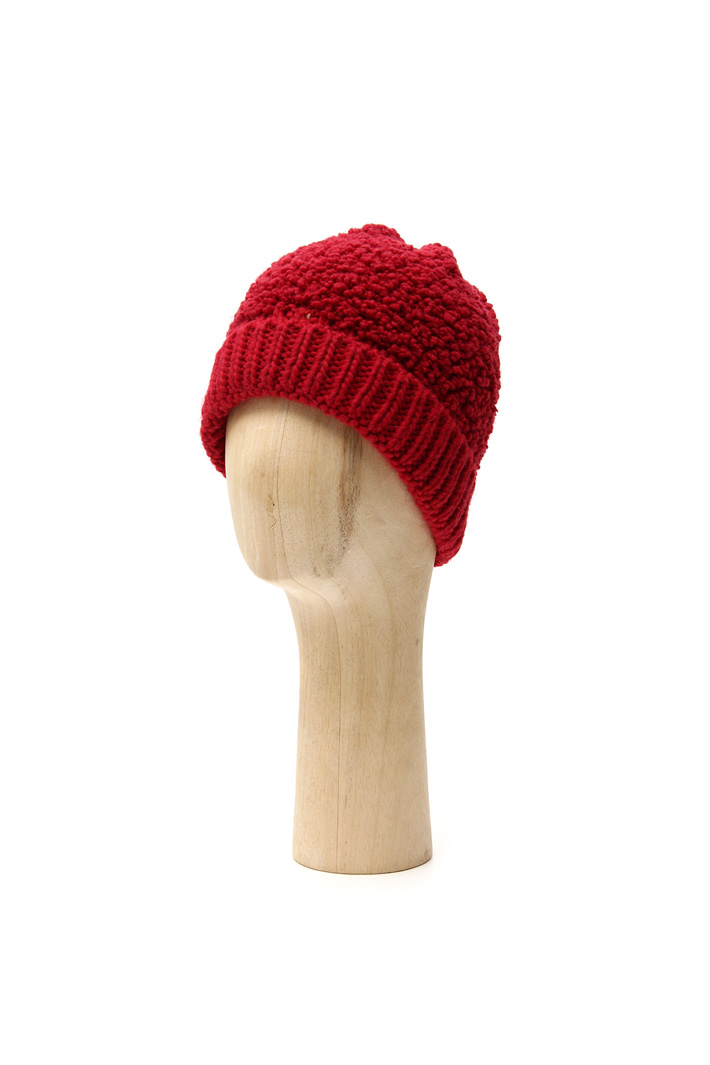 Bouclé wool knit hat Intrend Bouclé wool knit hat Intrend