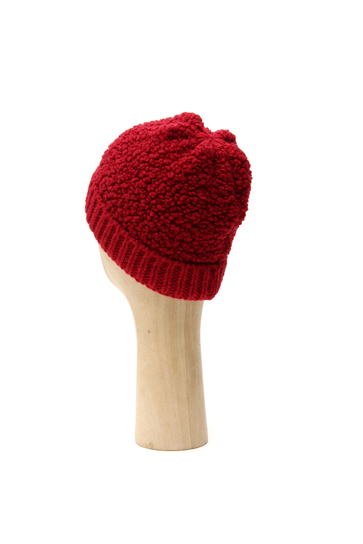 Bouclé wool knit hat Intrend Bouclé wool knit hat Intrend