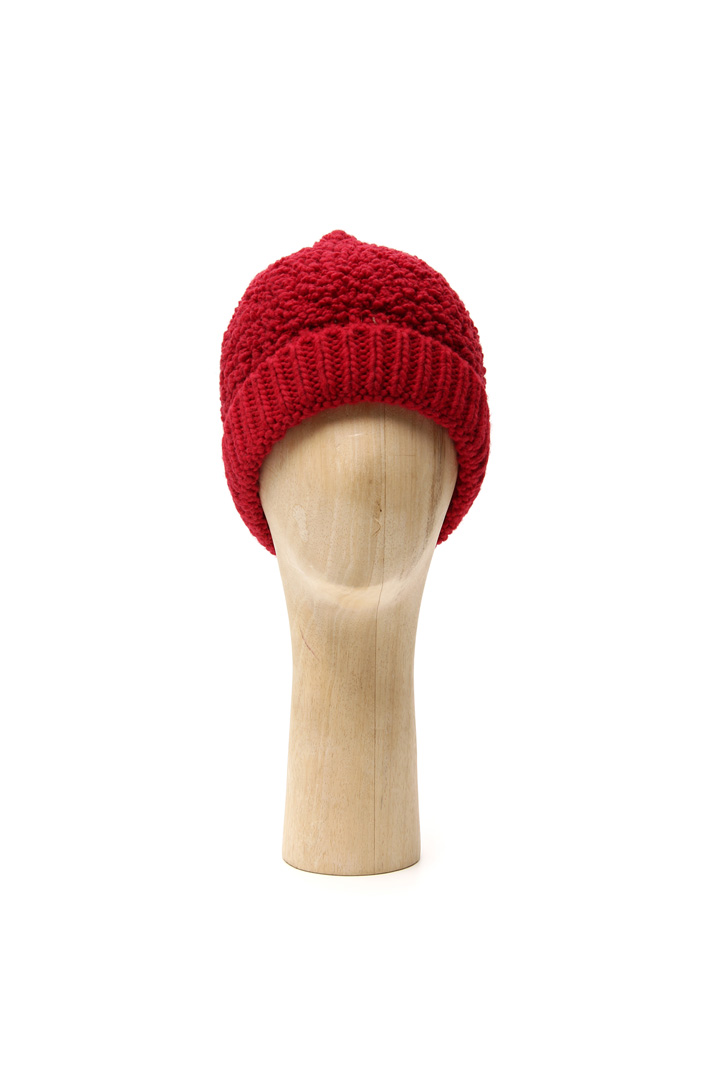 Bouclé wool knit hat Intrend Bouclé wool knit hat Intrend