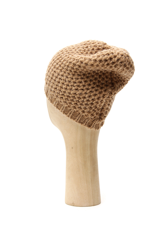 Lurex knit beanie hat Intrend Lurex knit beanie hat Intrend