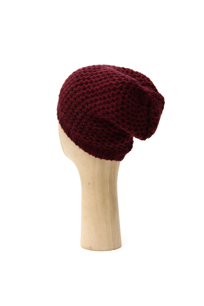 Lurex knit beanie hat Intrend Lurex knit beanie hat Intrend