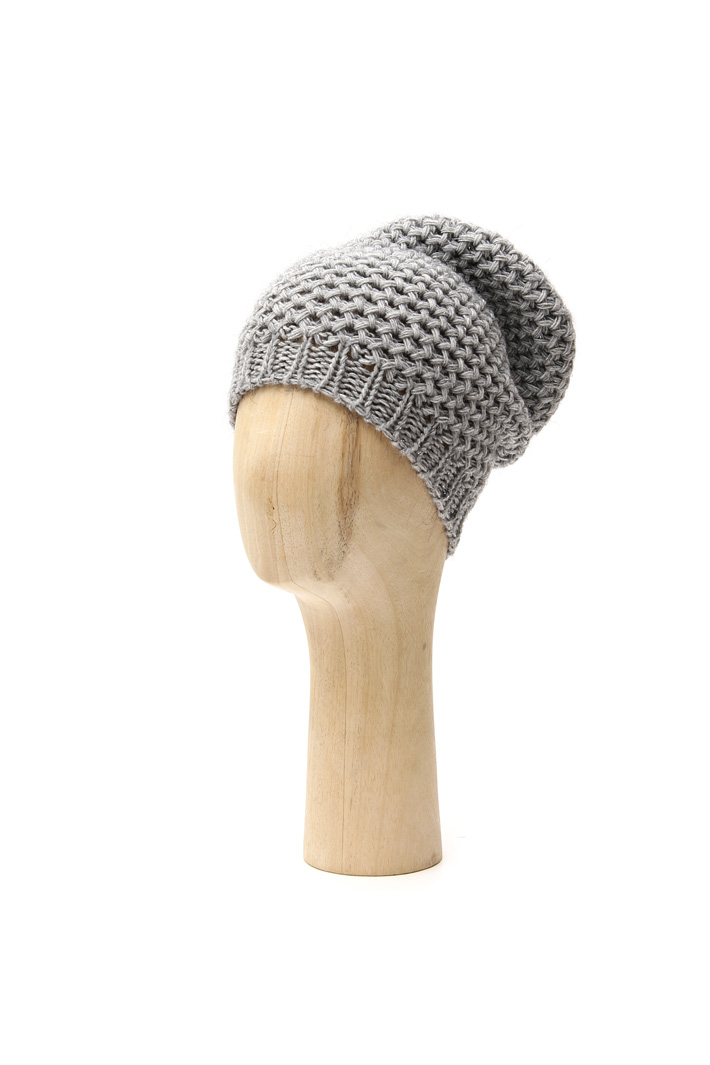 Lurex knit beanie hat Intrend Lurex knit beanie hat Intrend