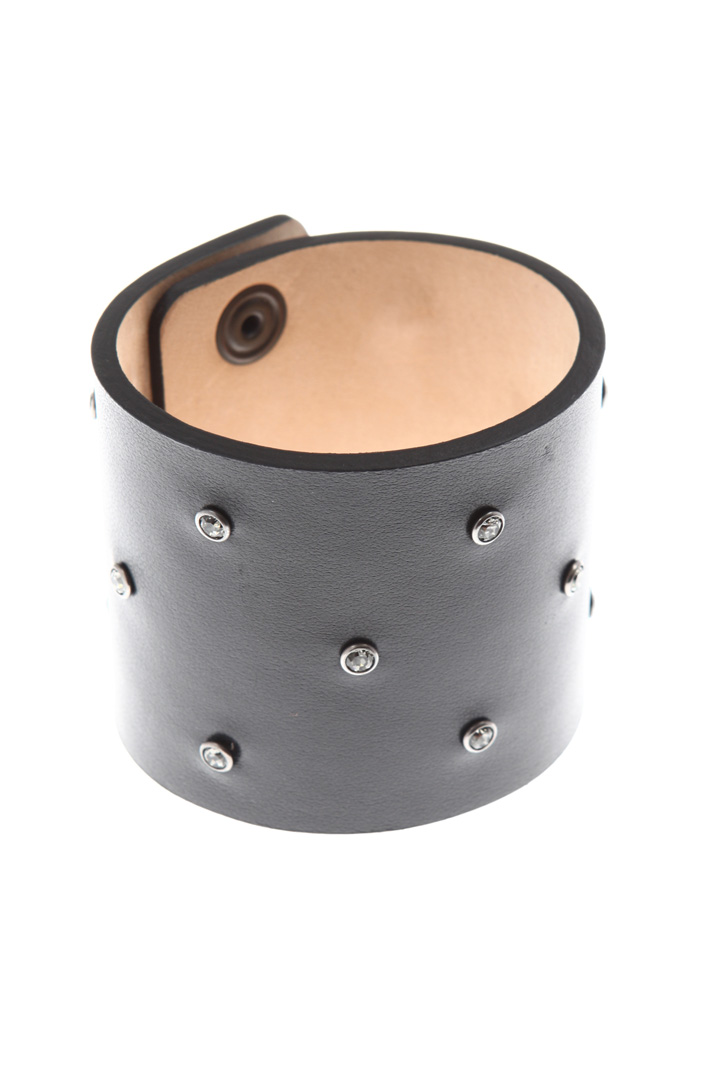 Leather rigid bracelet Intrend Leather rigid bracelet Intrend
