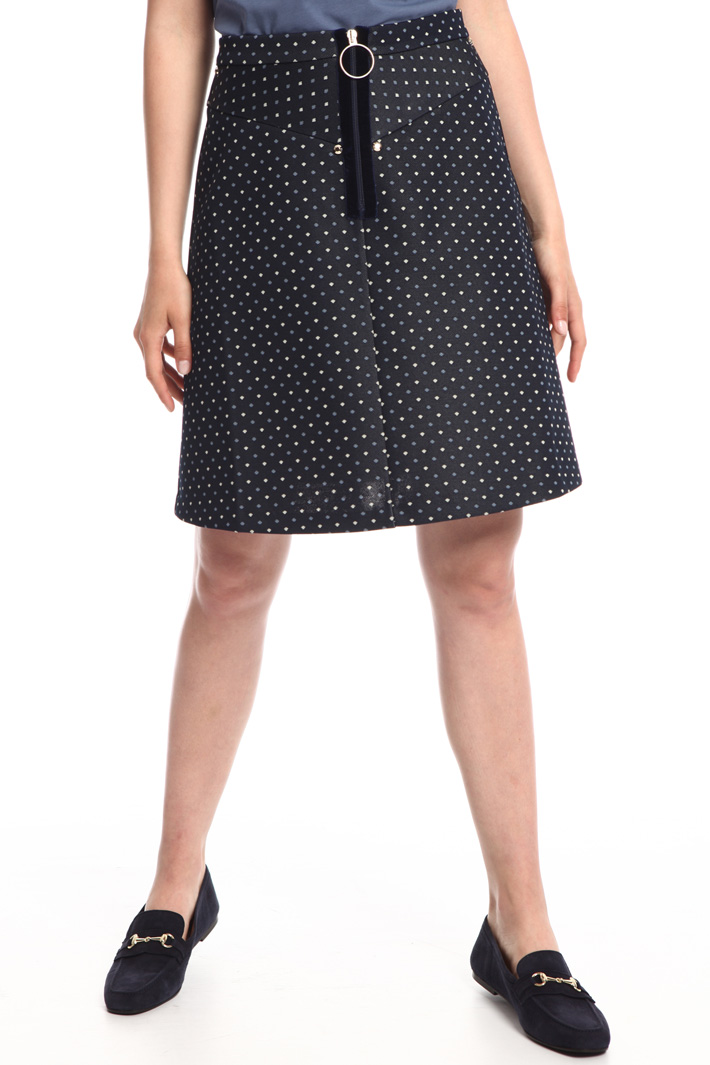 Jacquard jersey skirt Intrend Jacquard jersey skirt Intrend