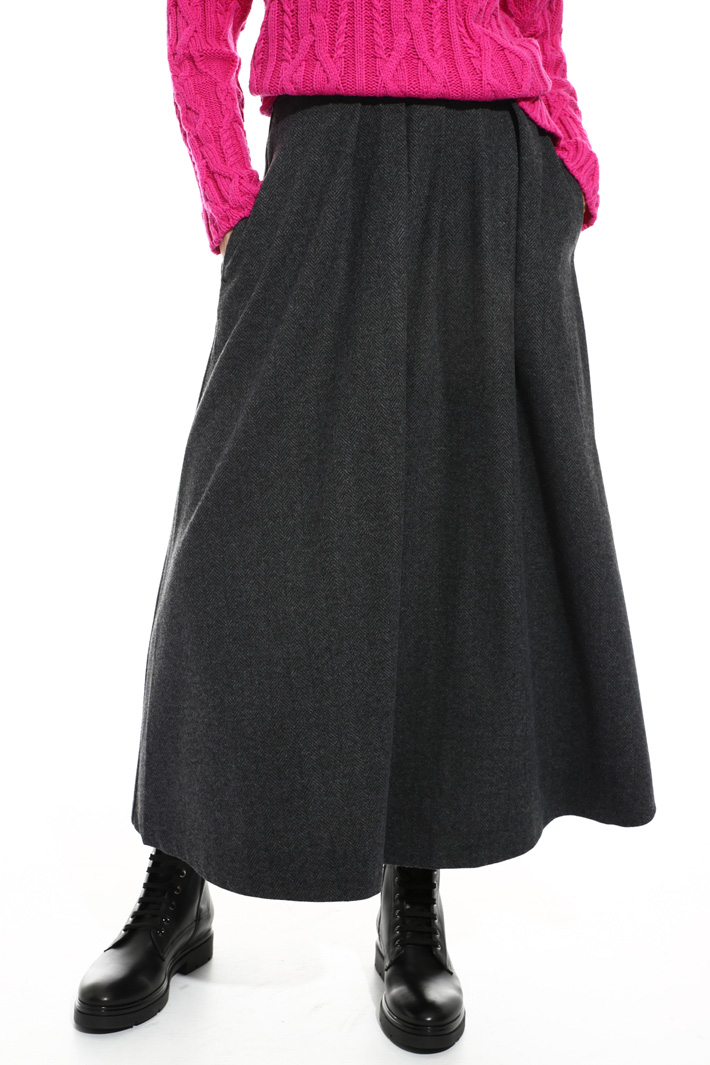 Soft flannel skirt Intrend Soft flannel skirt Intrend