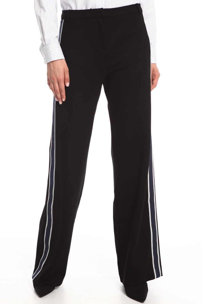 Interlock jersey trousers Intrend Interlock jersey trousers Intrend