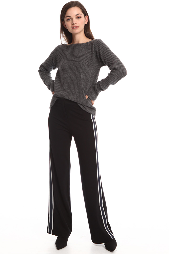 Interlock jersey trousers Intrend Interlock jersey trousers Intrend