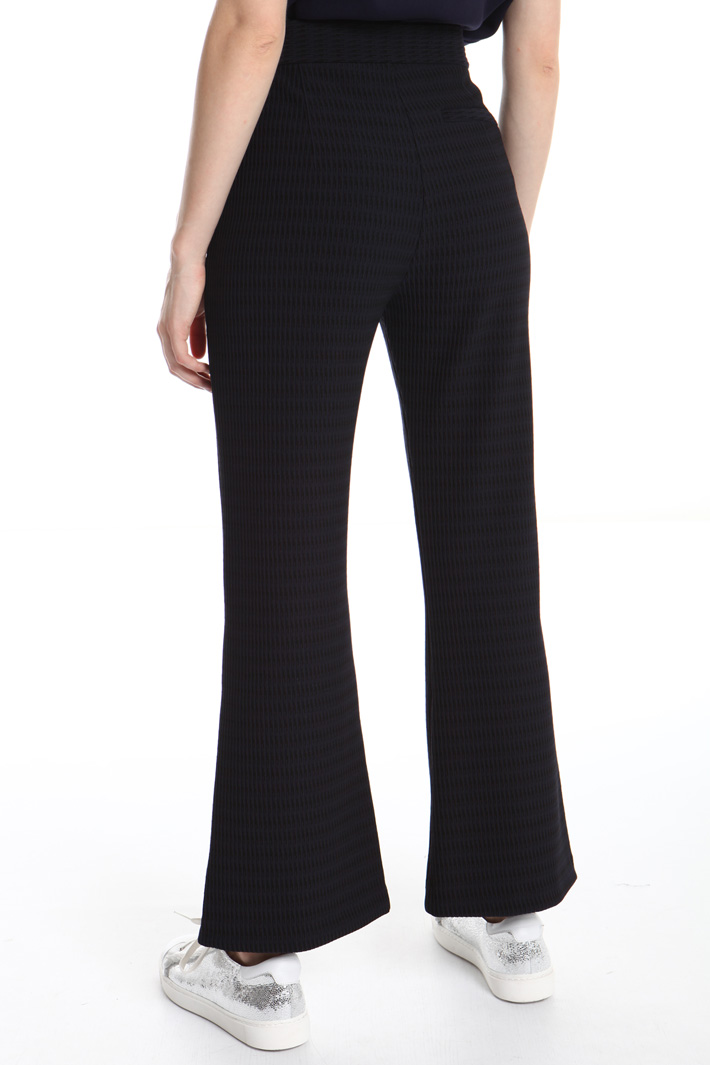 Flared jersey trousers Intrend Flared jersey trousers Intrend