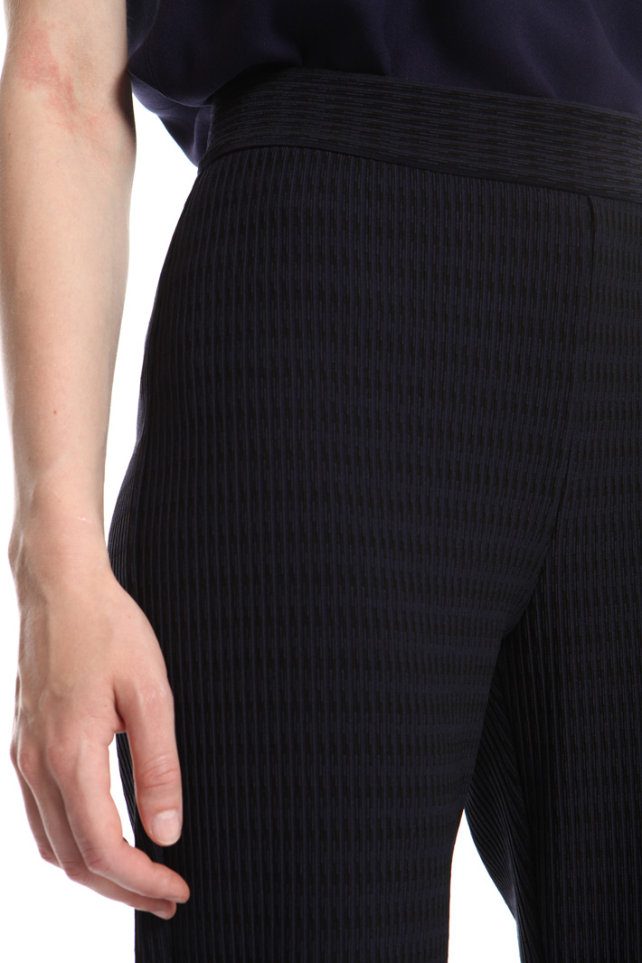 Flared jersey trousers Intrend Flared jersey trousers Intrend