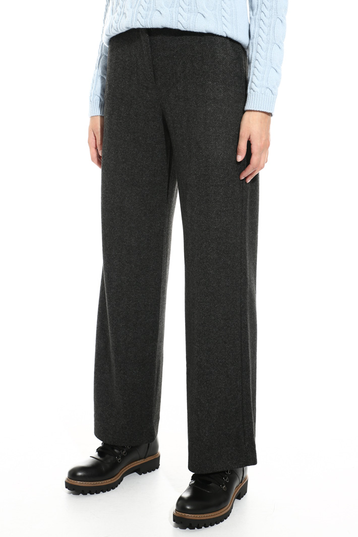 Crepe viscose trousers Intrend Crepe viscose trousers Intrend