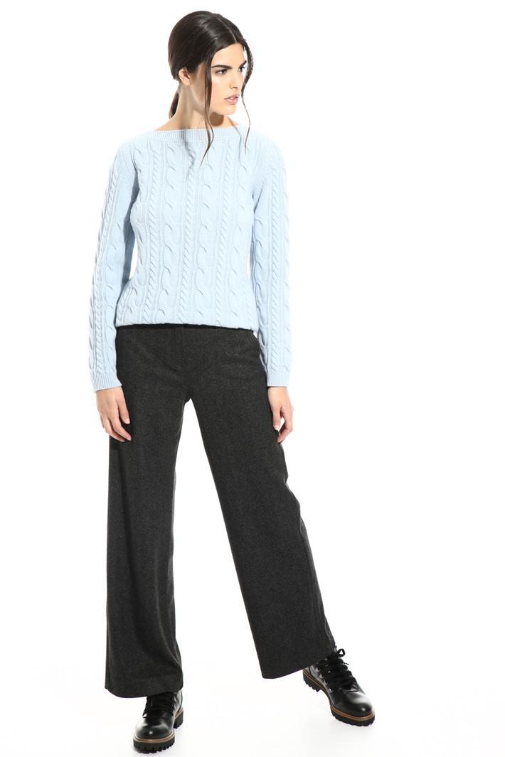 Crepe viscose trousers Intrend Crepe viscose trousers Intrend